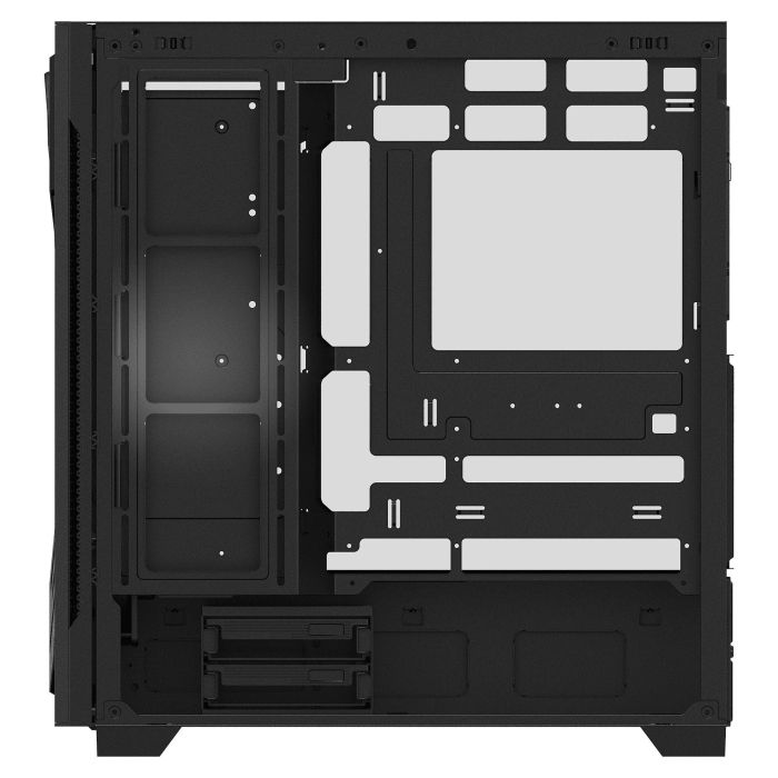 XPG Starker Air BTF E-ATX Midi Tower schwarz ARGB USB C - Caja de PC con Vidrio Templado y Iluminación RGB 2