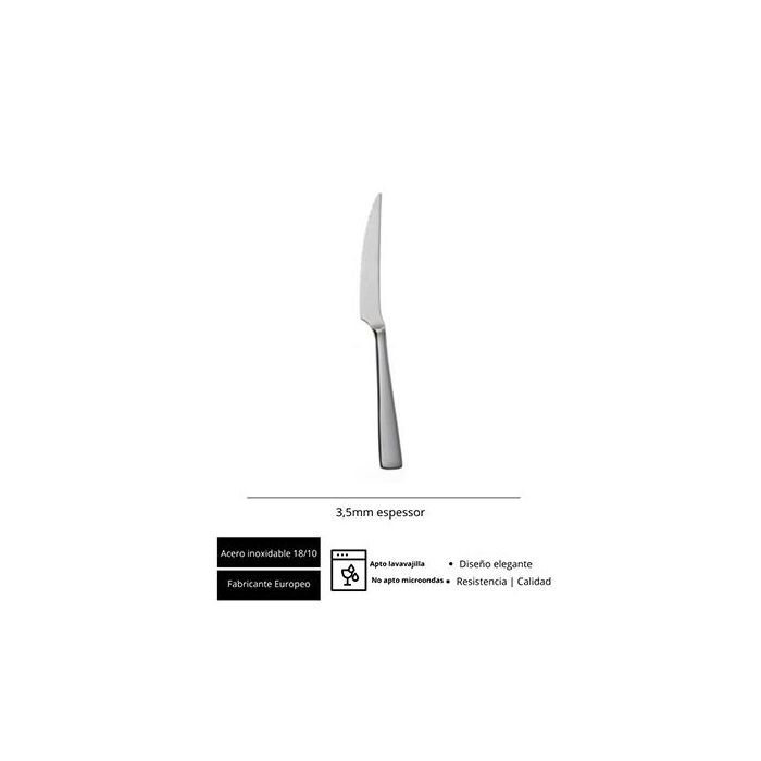 Cadi Cuchillo Chuletero 230 Mm (12 Unidades) 1 Cadi Cuchillo Chuletero 230 Mm (12 Unidades) 1