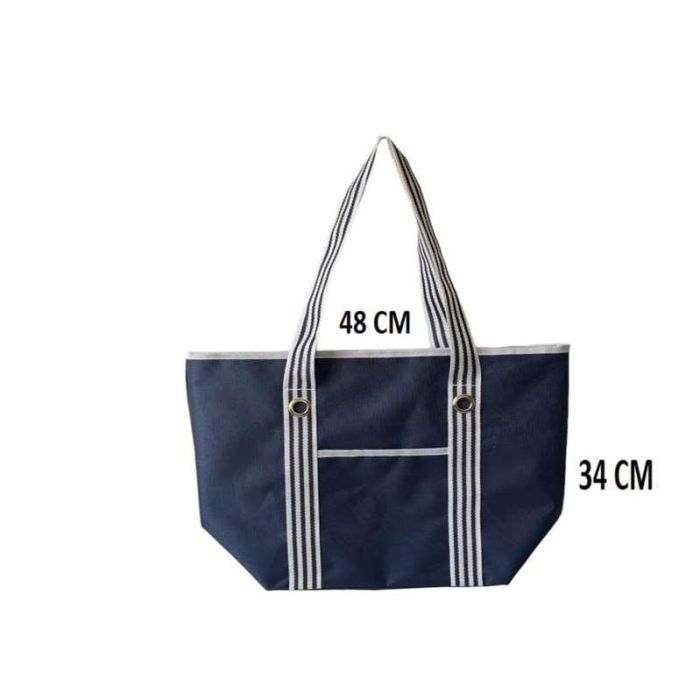 Bolso de playa oxford polyester 48x18x34cm - modelos surtidos 2 Bolso de playa oxford polyester 48x18x34cm - modelos surtidos 2