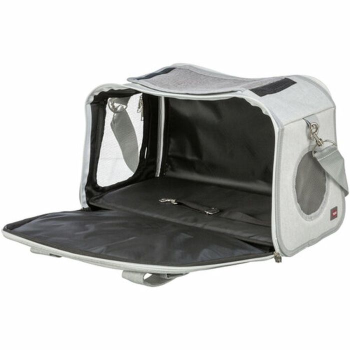 Bolso para Mascotas Trixie Gris 25 × 27 × 42 CM 3 Bolso para Mascotas Trixie Gris 25 × 27 × 42 CM 3