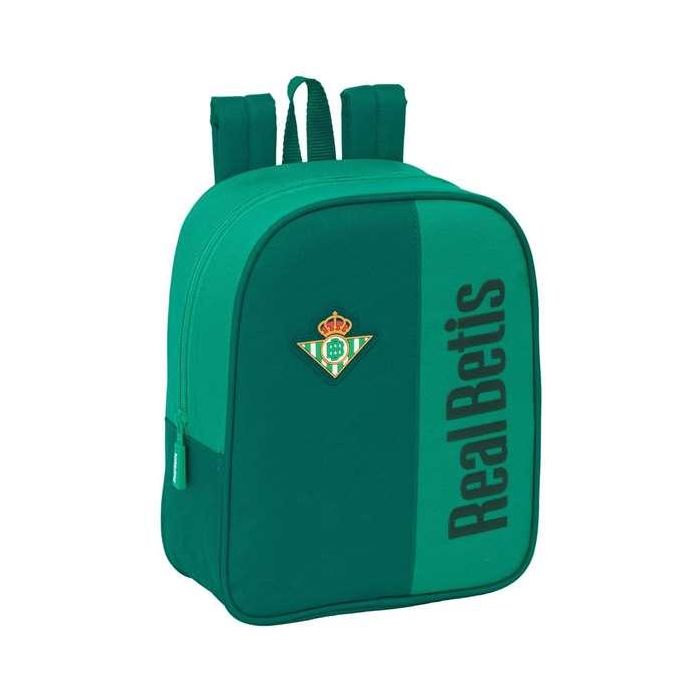 Safta Mochila Guardería Adapt. Carro Real Betis Balompié Resistente al Agua 22x27x10 cm