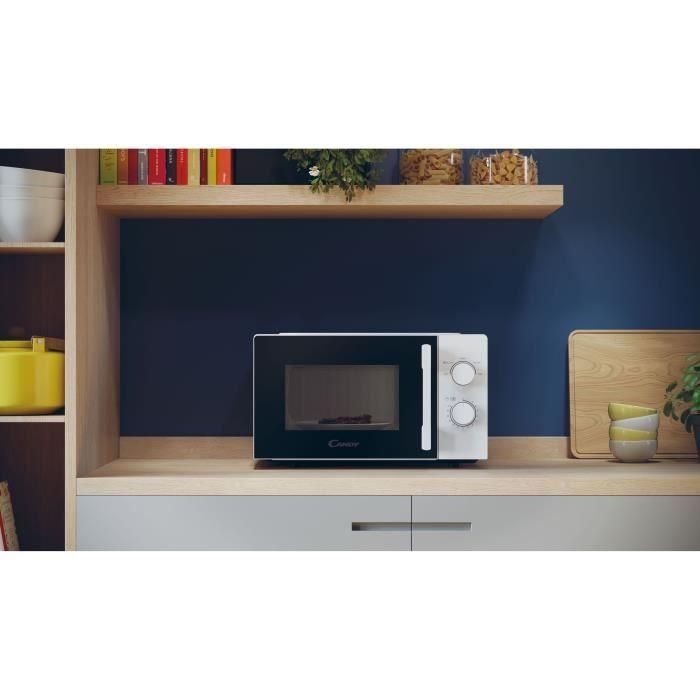 CMW20SMWLI Microondas Mono CANDY Idea - 20L - MO: 700W - UI mecánica - 5 niveles de potencia - Blanco 5 CMW20SMWLI Microondas Mono CANDY Idea - 20L - MO: 700W - UI mecánica - 5 niveles de potencia - Blanco 5