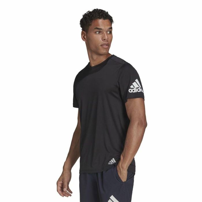 Camiseta Deportiva de Manga Corta Adidas HB7470 Negro 5