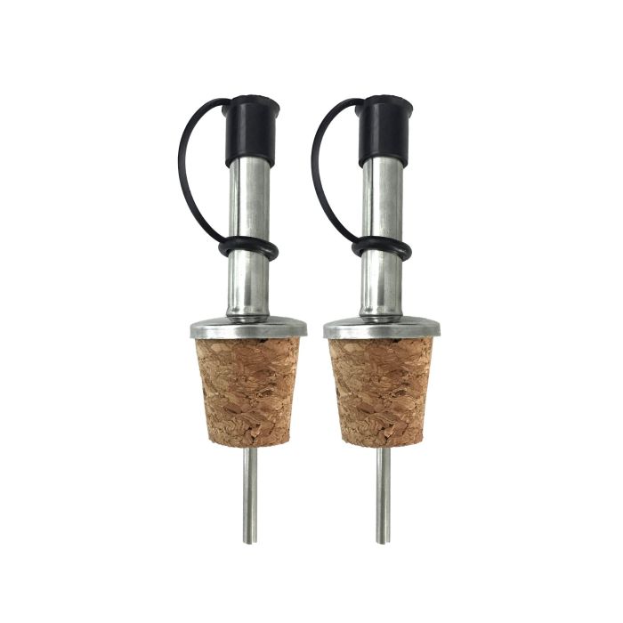 Set de 2 tapones vertedor Corchoss con tapa Quttin (24 Cajas) 2 Set de 2 tapones vertedor Corchoss con tapa Quttin (24 Cajas) 2