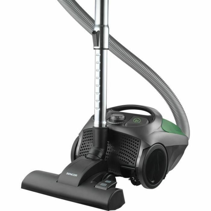 Aspirador de bidón sin bolsa - SENCOR - SVC 1016GR - 800 W - 80 dB - 1,5 L - Negro / Verde 1 Aspirador de bidón sin bolsa - SENCOR - SVC 1016GR - 800 W - 80 dB - 1,5 L - Negro / Verde 1