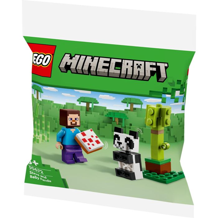 LEGO 30672 Minecraft Steve mit Baby-Panda (Polybag) 4 LEGO 30672 Minecraft Steve mit Baby-Panda (Polybag) 4