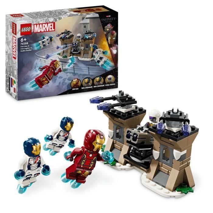 Iron Man Y Legión Hierro Vs Soldado Hydra Lego Marvel 76288 Iron Man Y Legión Hierro Vs Soldado Hydra Lego Marvel 76288