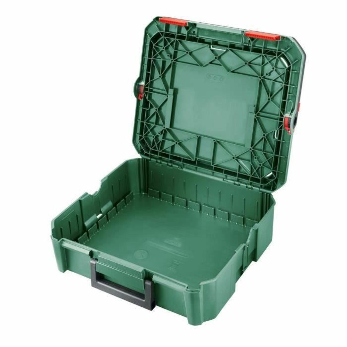 Bosch SystemBox Caja de Almacenamiento Vacía, Personalizable y Apilable, Ideal para Organizar Herramientas y Objetos Personales 5