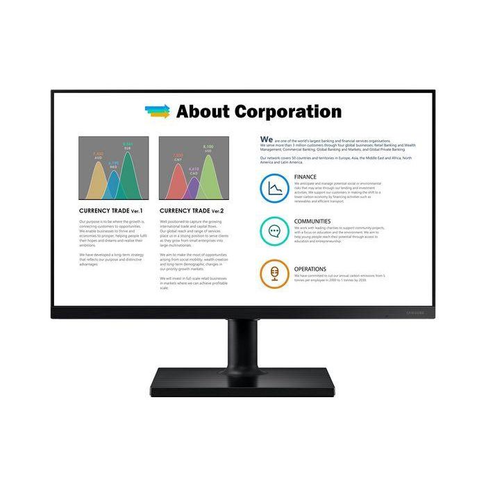 Samsung 24", 16:9, IPS, 250 cd/㎡, 1920 x 1080, 178°/178°, Max 16.7M, Max 75Hz 16 Samsung 24", 16:9, IPS, 250 cd/㎡, 1920 x 1080, 178°/178°, Max 16.7M, Max 75Hz 16