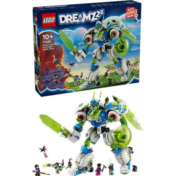 LEGO 71485 DREAMZzz Mateo y Z-Blob, el Caballero Robot - Juguete de Construcción con 4 Minifiguras 2