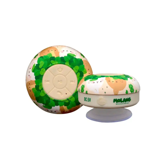 Wondee Altavoz Bluetooth Molang Waterproof con Ventosa Adhesiva y Micrófono para Ducha 3