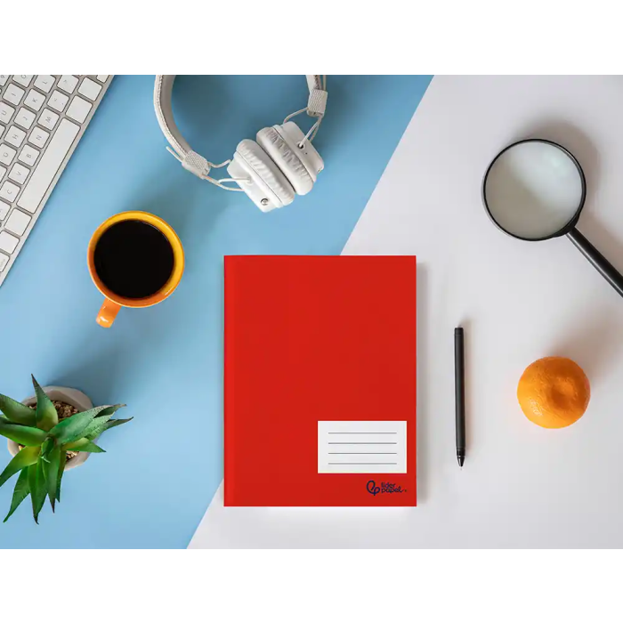 Liderpapel Libreta Smart A5 Plus 32 Hojas 75gr Cuadro 8mm Margen Colores Surtido 8