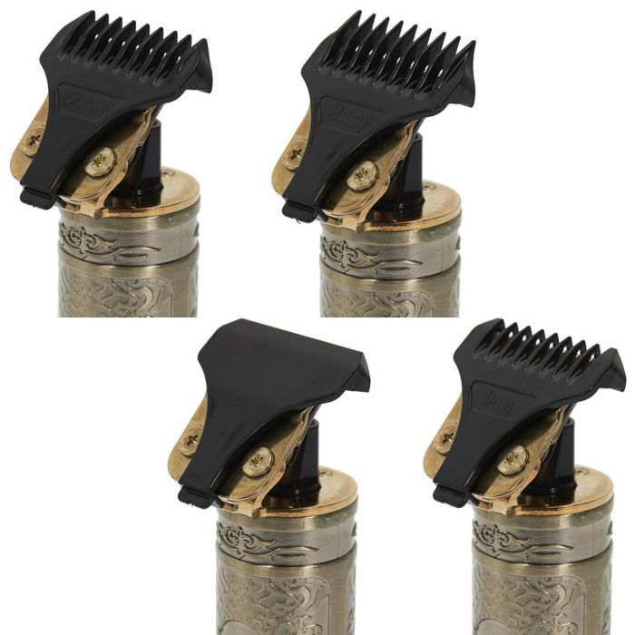 Cosmetic Club Máquina Cortar Pelo y Barba Recargable, Hoja de Acero Inoxidable para Barba, Bigote, Patillas, Corte Preciso 5