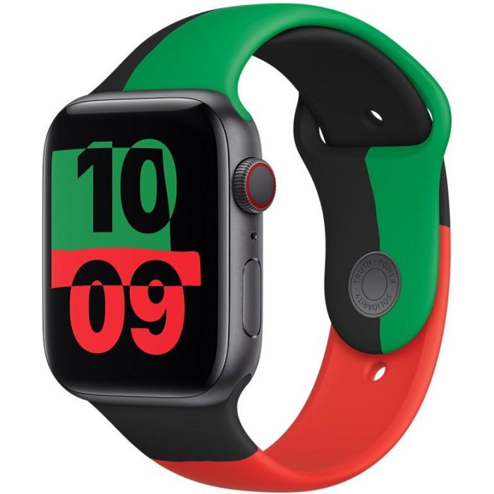 Apple Correa deportiva Black Unity de 44mm S/M 1
