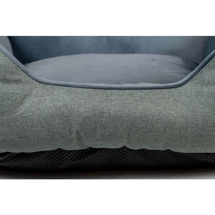 Gloria Cuna Rectangular Cadaqués 80x65 cm Azul 100% Poliéster con Relleno Reciclado, Base Antideslizante y Lavable 2 Gloria Cuna Rectangular Cadaqués 80x65 cm Azul 100% Poliéster con Relleno Reciclado, Base Antideslizante y Lavable 2