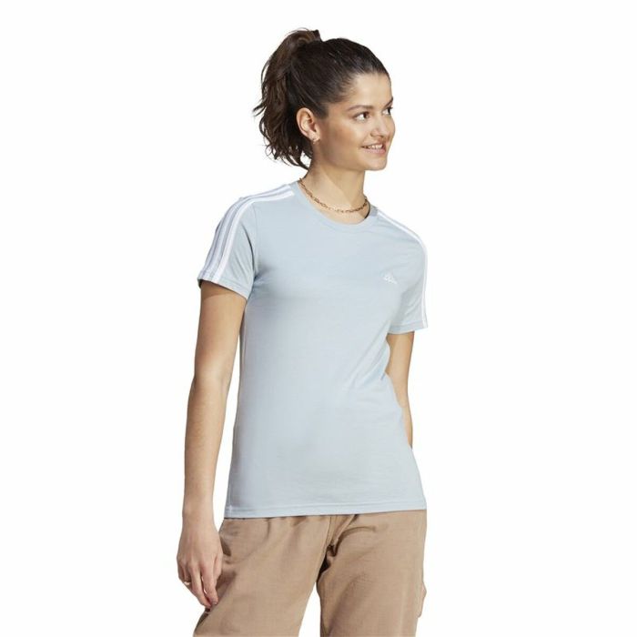 Camiseta de Manga Corta Mujer Adidas 3S (S) 4