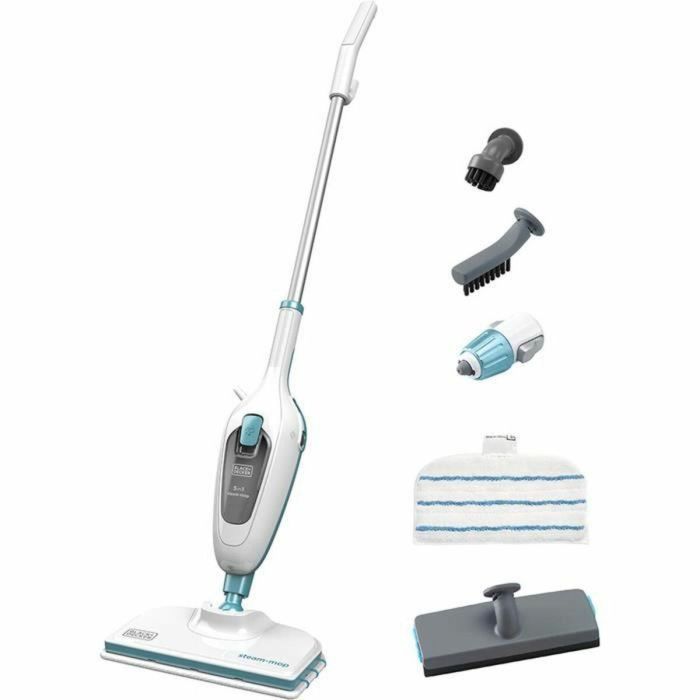 BLACK + DECKER FSMH13E5-QS Limpiador a vapor con cepillo 5 en 1 - 1300W 1 BLACK + DECKER FSMH13E5-QS Limpiador a vapor con cepillo 5 en 1 - 1300W 1