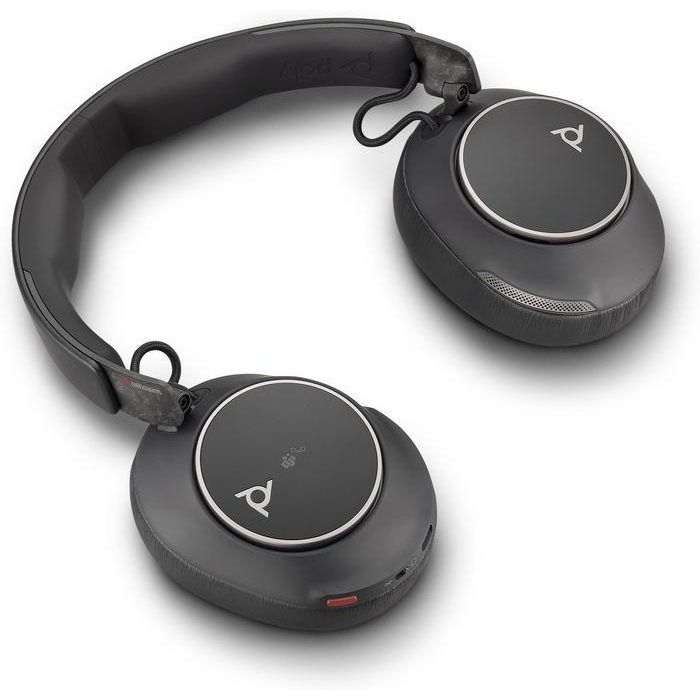 Auriculares Bluetooth Poly Voyager Surround 80 UC Negro 2