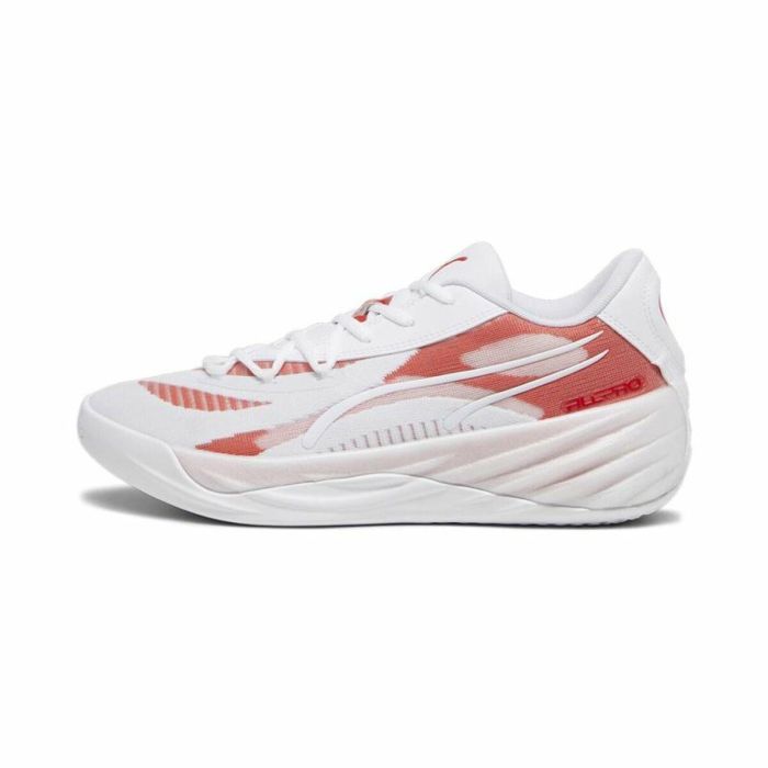 Zapatillas de Baloncesto para Adultos Puma All-Pro Nitroam Blanco Zapatillas de Baloncesto para Adultos Puma All-Pro Nitroam Blanco