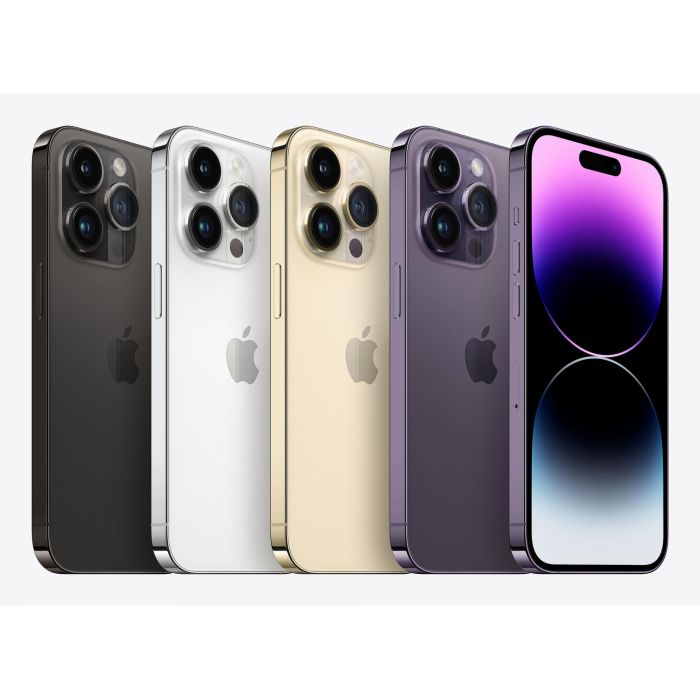 Apple iPhone 14 Pro Max 256GB Oro 6.7" iOS 17 con Pantalla OLED y Cámara Principal de 48MP 4 Apple iPhone 14 Pro Max 256GB Oro 6.7" iOS 17 con Pantalla OLED y Cámara Principal de 48MP 4
