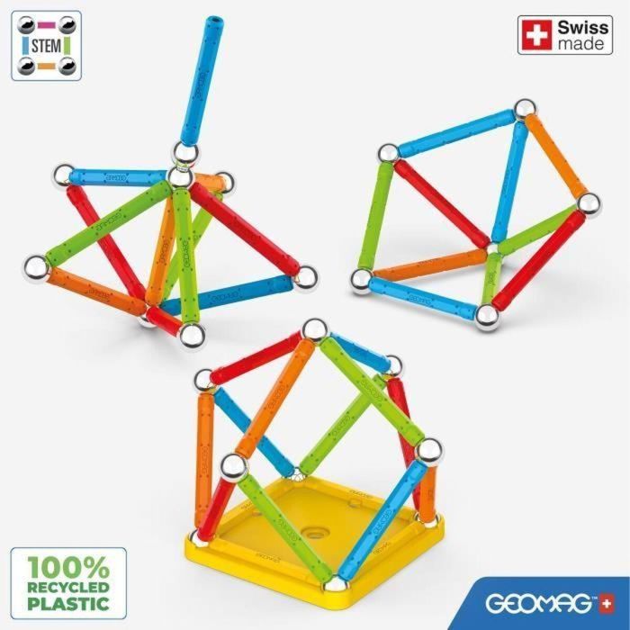 Geomag Juego de Construcción Magnético Supercolor GEO0871772003748 25 Piezas A Partir de 3 Años 5 Geomag Juego de Construcción Magnético Supercolor GEO0871772003748 25 Piezas A Partir de 3 Años 5