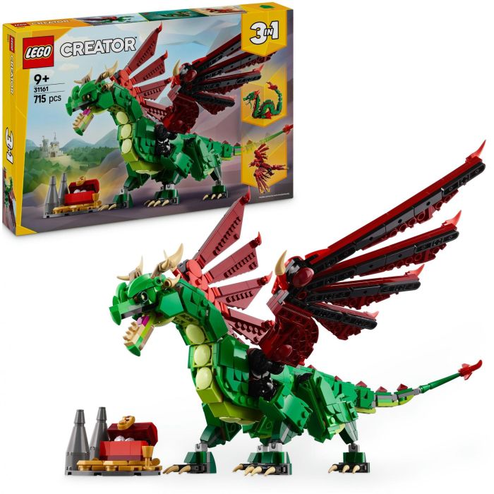 Lego Creator Dragón Medieval Juego de Construcción para Niños de 9+ Años 13