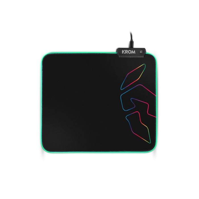 Alfombrilla Gaming con Iluminación LED Krom NXKROMKNTRGB 4