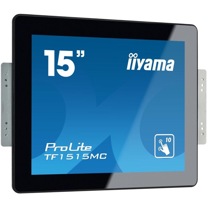 iiyama TF1515MC-B2 Monitor Táctil 15" (38,1 cm) Multi-touch 1024x768 Negro con Tecnología Capacitiva Proyectada y LED 24