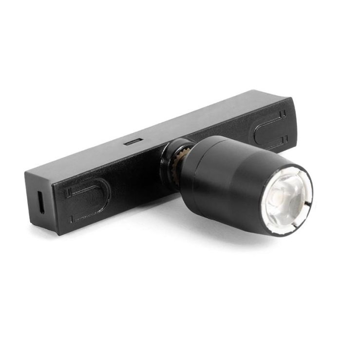 Punto Led Minirail 1W 6-24V Dc Negro Iliminacion Y Acc. Punto Led Minirail 1W 6-24V Dc Negro Iliminacion Y Acc.