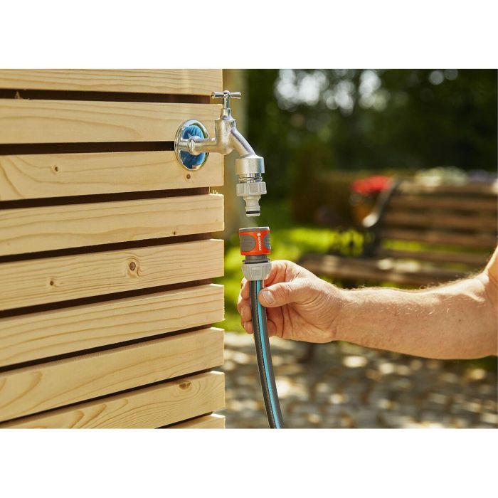 Gardena RollUp S Enrollador de Manguera Automático de Pared 15m 11mm, Rebobinado Antitorsión, Kit Listo para Usar, Borde Azul 5 Gardena RollUp S Enrollador de Manguera Automático de Pared 15m 11mm, Rebobinado Antitorsión, Kit Listo para Usar, Borde Azul 5