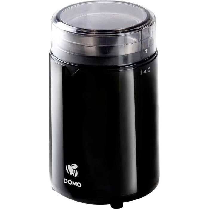 Molinillo de café eléctrico - DOMO - DO712K - 150 W - Capacidad: 70 g - Mecanismo molinillo de fresas Molinillo de café eléctrico - DOMO - DO712K - 150 W - Capacidad: 70 g - Mecanismo molinillo de fresas