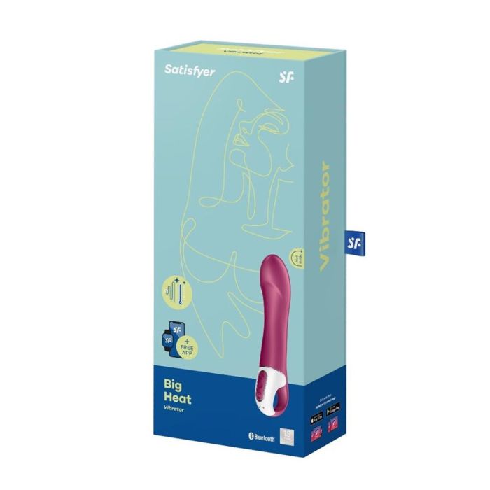 Satisfyer Big heat vibrador efecto calor con app Satisfyer Big heat vibrador efecto calor con app
