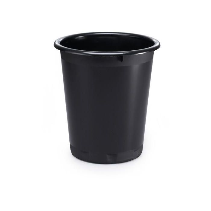 DURABLE BASIC Papierkorb 13l schwarz 0 DURABLE BASIC Papierkorb 13l schwarz 0