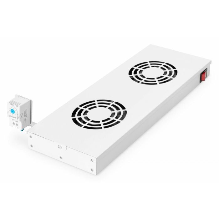 EQUIP Módulo de Ventilación 19" para Armarios Servidor, 2 Ventiladores, Color RAL7035