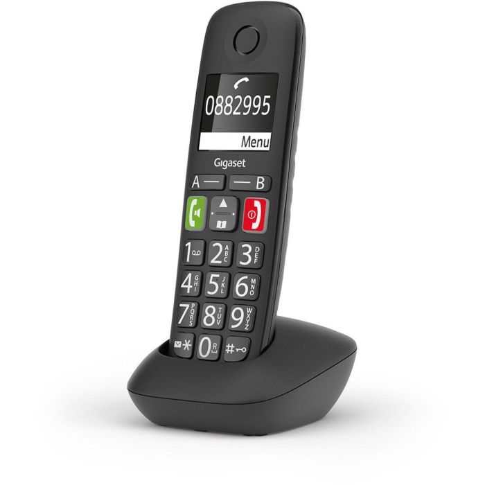 Gigaset E290 HX Teléfono Inalámbrico DECT/Analógico Negro con Identificador de Llamadas y Botones Grandes 5 Gigaset E290 HX Teléfono Inalámbrico DECT/Analógico Negro con Identificador de Llamadas y Botones Grandes 5