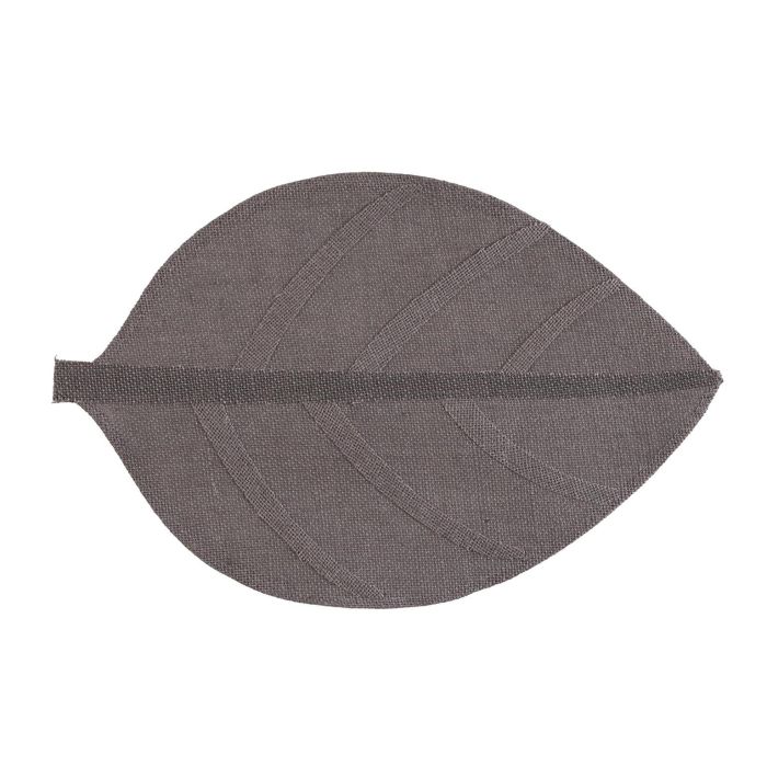 Salvamantel Hoja Gris Claro Versa (6 Unidades) Salvamantel Hoja Gris Claro Versa (6 Unidades)