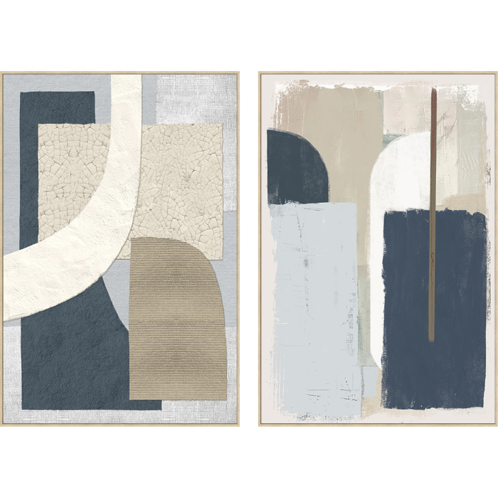 Cuadro Urban DKD Home Decor Azul Gris 4.5 x 123 x 83 cm (2 Unidades) 0 Cuadro Urban DKD Home Decor Azul Gris 4.5 x 123 x 83 cm (2 Unidades) 0