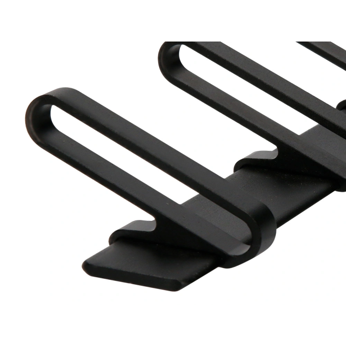 Liderpapel Perchero de Pared Metálico Negro 5 Colgadores 430x88x55 mm 3 Liderpapel Perchero de Pared Metálico Negro 5 Colgadores 430x88x55 mm 3