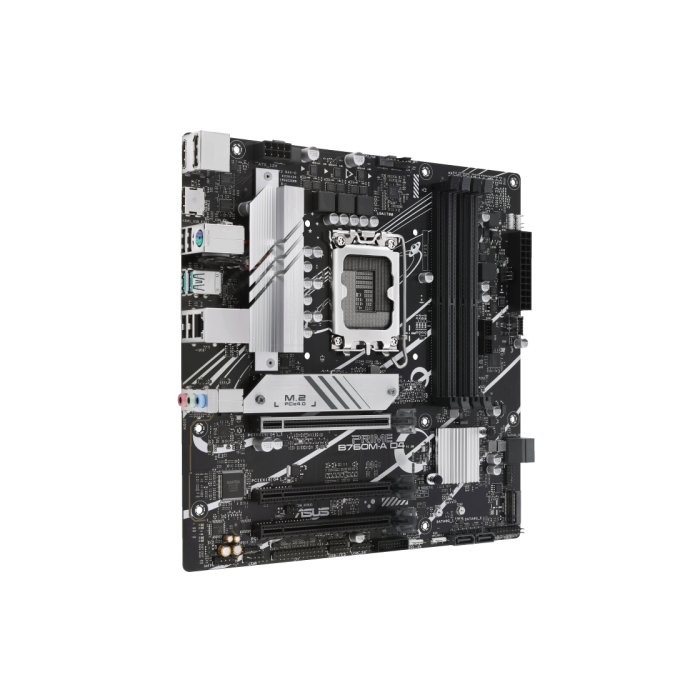 ASUS Prime B760M-A D4-CSM Placa Base Intel B760 Socket 1700 Micro ATX DDR4 para 14a/13a/12a Gen Intel Core 1
