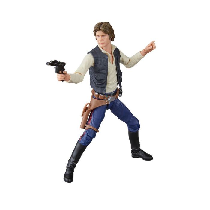 Hasbro Star Wars The Black Series Figura de Acción Han Solo, Coleccionable de 15 cm, Inspirada en Una Nueva Esperanza 3 Hasbro Star Wars The Black Series Figura de Acción Han Solo, Coleccionable de 15 cm, Inspirada en Una Nueva Esperanza 3