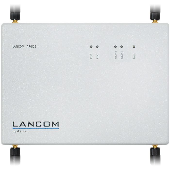 Lancom Systems IAP-822 Punto de Acceso Industrial Wi-Fi Dual-Radio 802.11ac 867Mbps & 802.11n 300Mbps 2.4/5GHz PoE 1 Lancom Systems IAP-822 Punto de Acceso Industrial Wi-Fi Dual-Radio 802.11ac 867Mbps & 802.11n 300Mbps 2.4/5GHz PoE 1