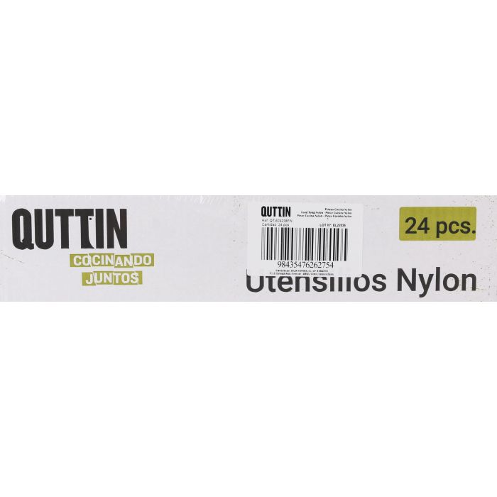 Pinzas de cocina Quttin negra 28 cm (24 Unidades) 7 Pinzas de cocina Quttin negra 28 cm (24 Unidades) 7