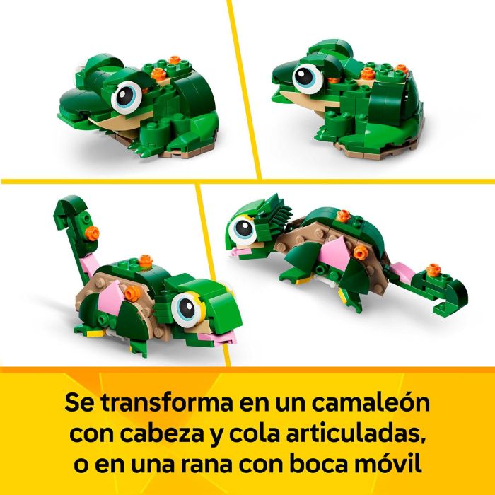 Lego Juego de Construccion Tortuga Con Flor De Nenúfar Creator 6+ Años 6