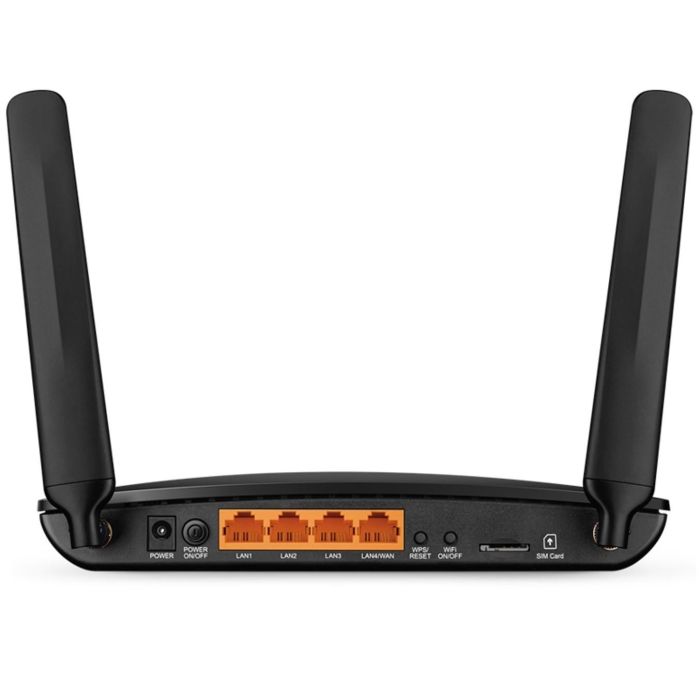 TP-Link Archer MR400 Router 4G LTE AC1200 Doble Banda con Ranura SIM y 2 Antenas Desmontables para 64 Dispositivos V3.0 1 TP-Link Archer MR400 Router 4G LTE AC1200 Doble Banda con Ranura SIM y 2 Antenas Desmontables para 64 Dispositivos V3.0 1