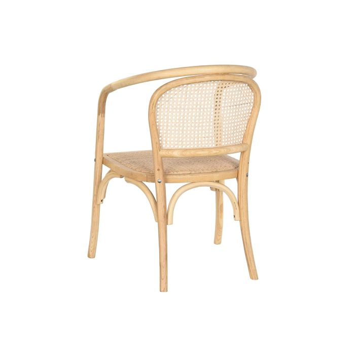 DKD Home Decor Silla Horeca Olmo Ratan Natural 53 x 80 x 54 cm 4