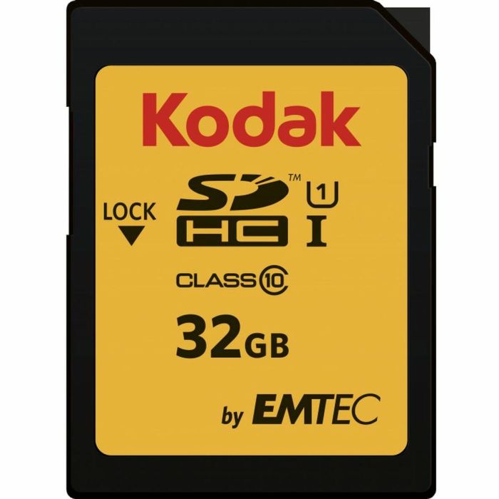 Tarjeta de Memoria Micro SD con Adaptador Kodak SDHC32GBCLASS10U1 32 GB SDHC UHS-I Clase 10 0 Tarjeta de Memoria Micro SD con Adaptador Kodak SDHC32GBCLASS10U1 32 GB SDHC UHS-I Clase 10 0