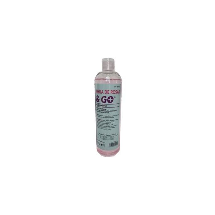 PHARMA & GO Agua de Rosas 1000ml para Piel Sensible, Grasa y Poros Abiertos