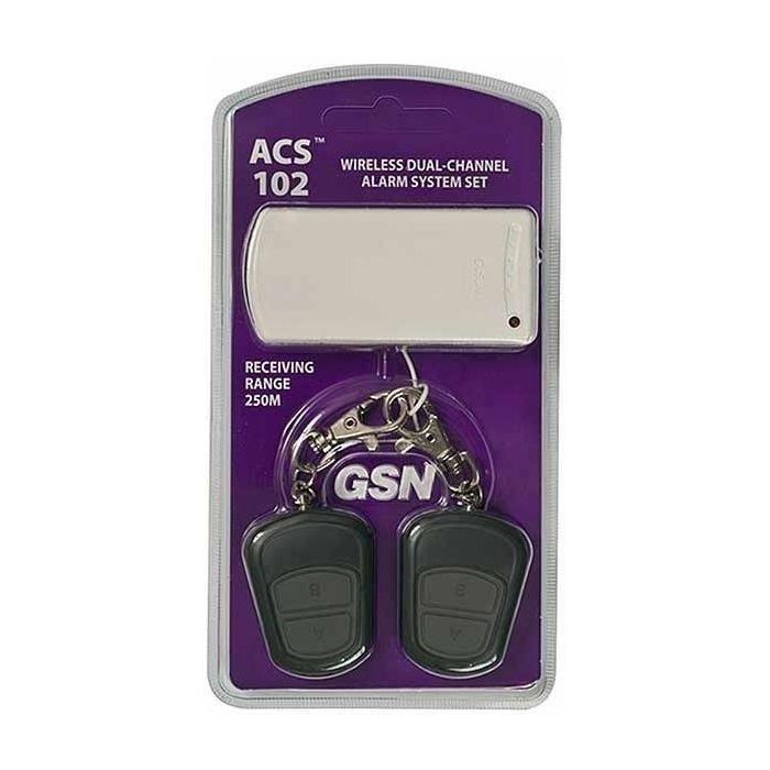 GO WIRELESS ALARM KIT 2 CHANNELS (1RX+2TX) GO WIRELESS ALARM KIT 2 CHANNELS (1RX+2TX)