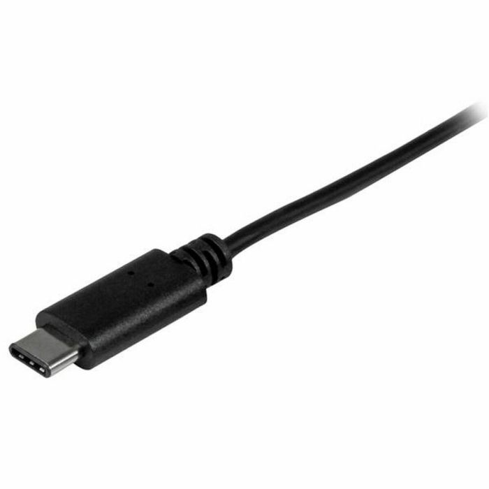 Cable USB A a USB C Startech USB2AC1M USB C Negro 1 Cable USB A a USB C Startech USB2AC1M USB C Negro 1