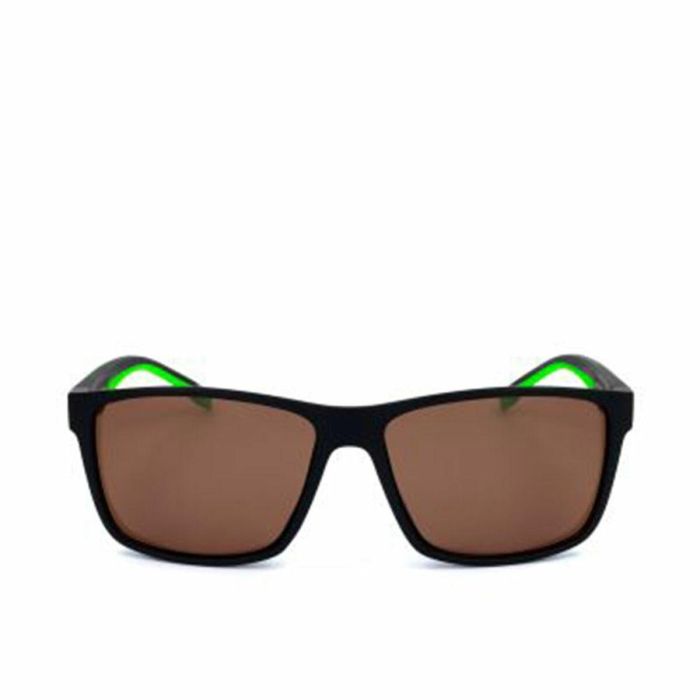 Lotto LS1007 BLK Gafas de Sol Unisex Rectangular TR90 - 57 mm Cristales, 145 mm Patillas
